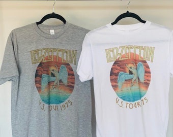 Led Zeppelin US Tour| Vintage | Graphic Tee | Band Tee