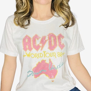 AC DC World Tour | Vintage | Graphic Tee |