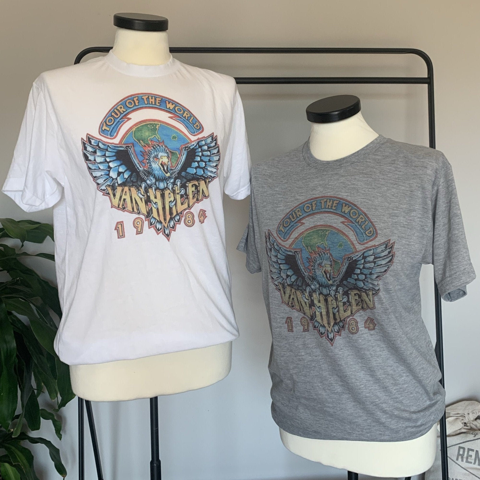 Van Halen Vintage Graphic Tee Band Tee - Etsy