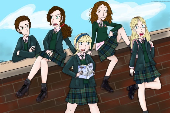 Derry Girls A4 TV Series Print