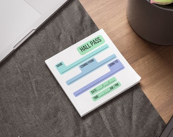 Hall Pass - Post-it® Note Pads