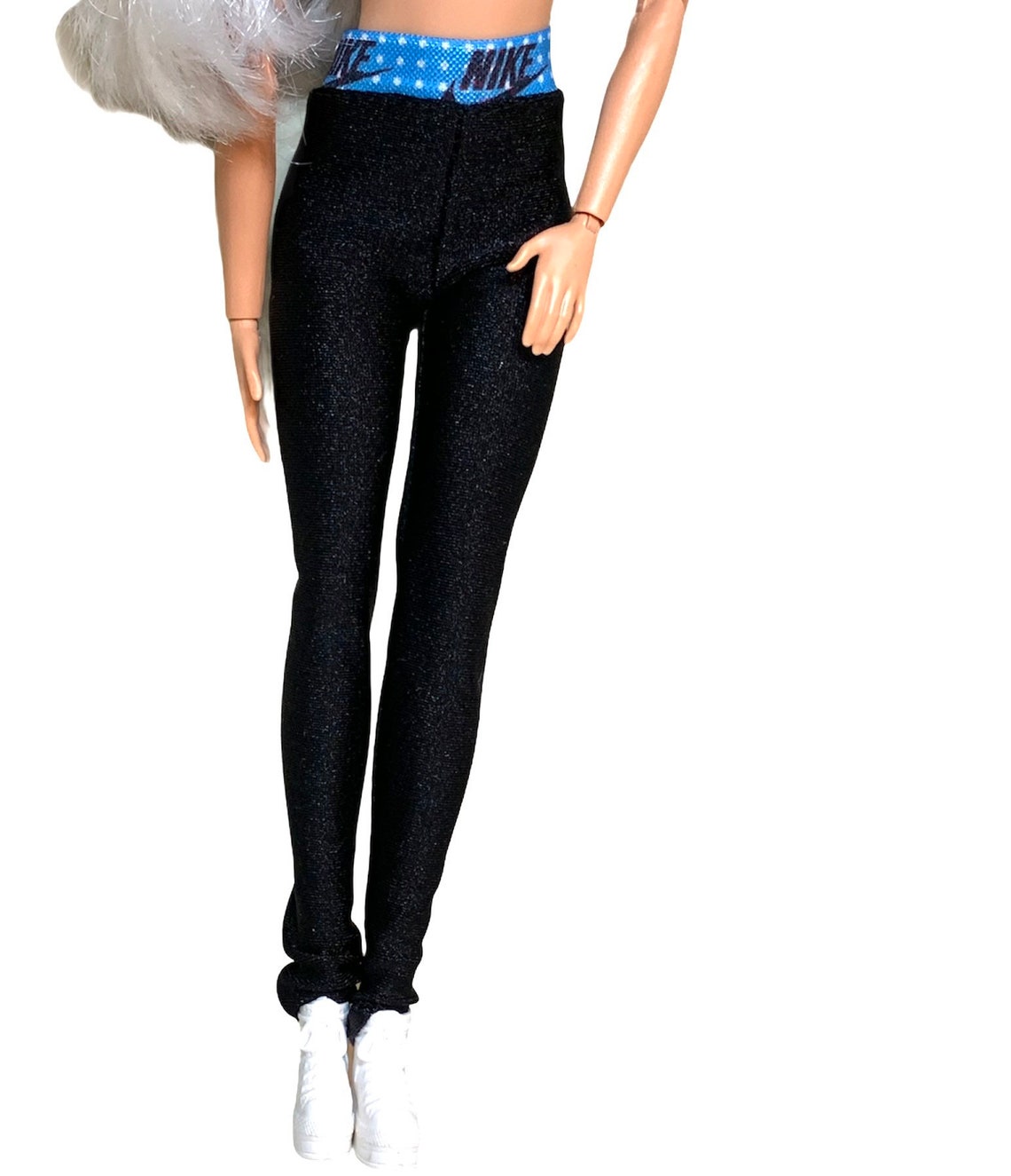 Black leggings for Barbie dolls barbie Leggings barbie made to | Etsy