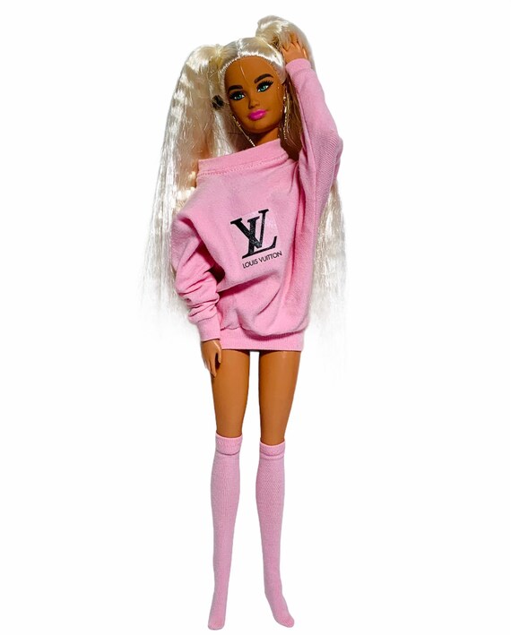 barbie pink sweater