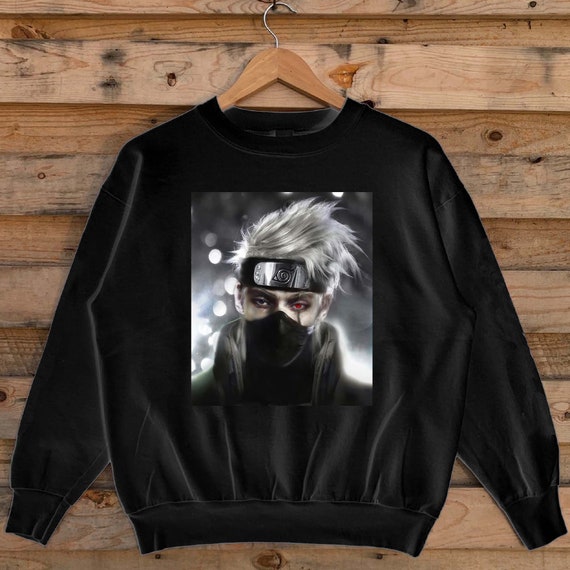 Kakashi Hatake Manga Anime Graphic Print Sweatshirt, T-Shirt, Hoodie, Long Sleeves Shirt