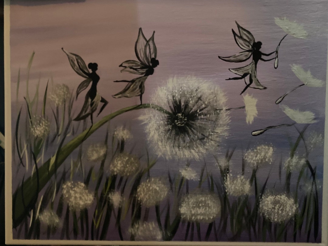 Dandelion Dancing Fairies Etsy