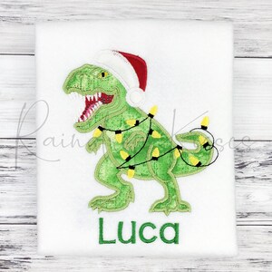 TRex Christmas Shirt - Tyrannosaurus Christmas Shirt- Tyrannosaurus Rex Christmas Shirt - Dino Xmas - Dinosaur Christmas Shirt