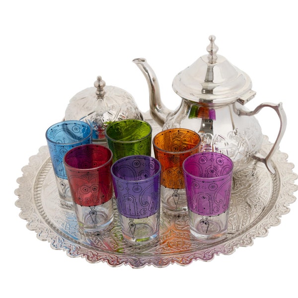 Moroccan Tea Set Etsy