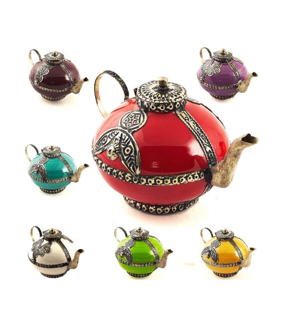 Moroccan teapot gold quality , arabic teapot, arab alpaca teapot