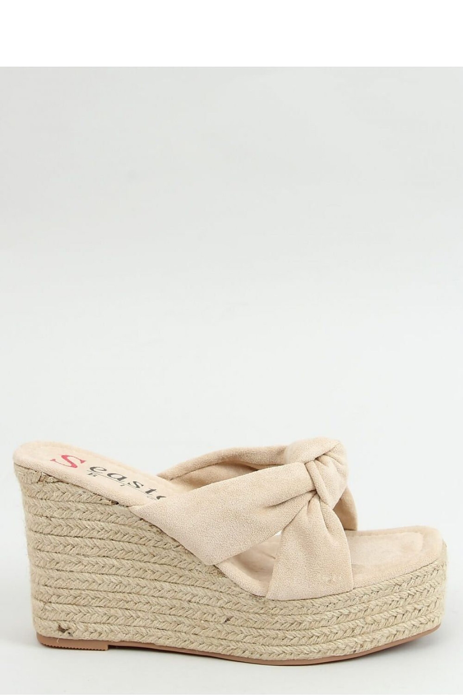espadrilles wedges beige