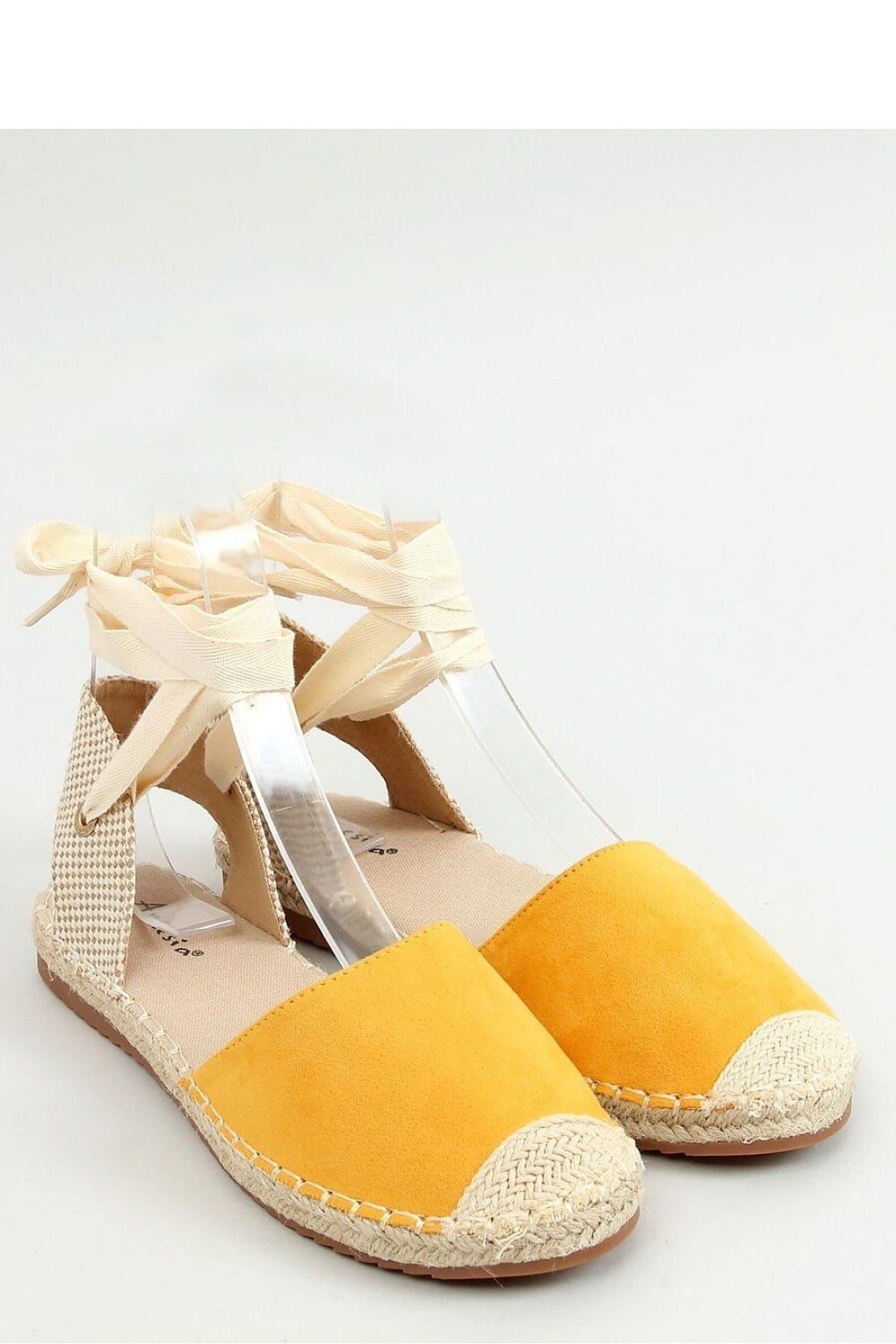 Yellow Espadrille Summer Wedge Shoes Tie up Espadrilles Shoes Etsy UK