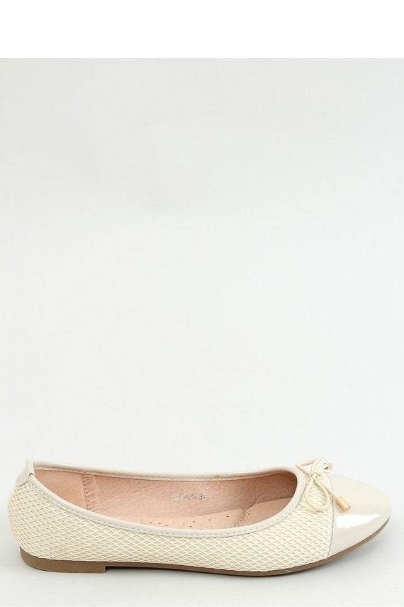Flat Ballet Shoes Beige Ballet 