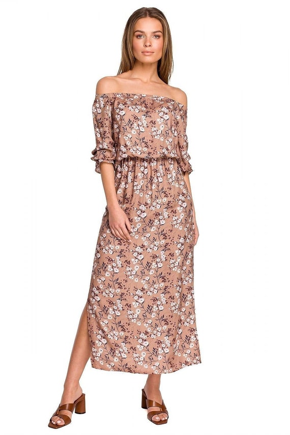 spanish style maxi dress