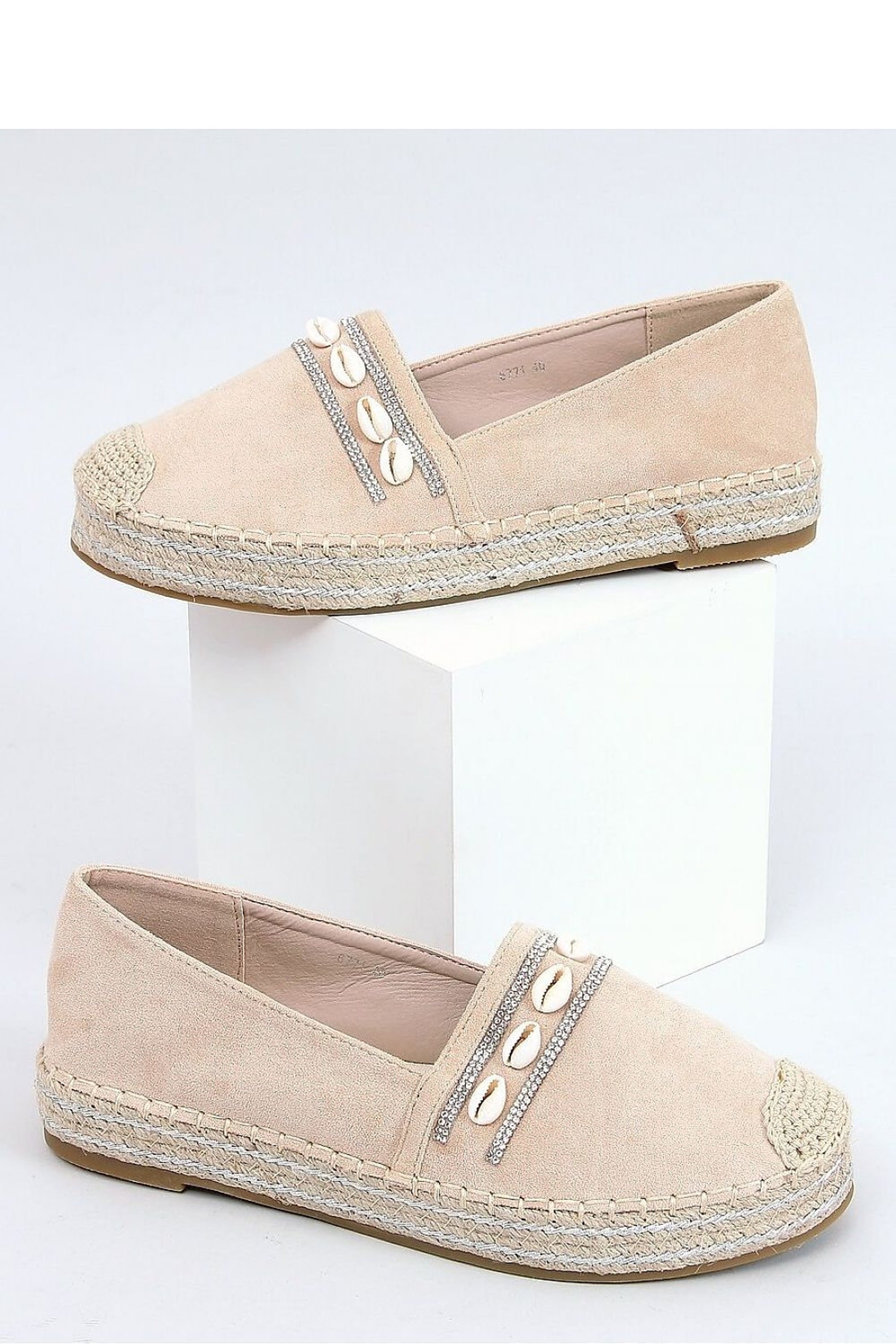 cream flat espadrilles