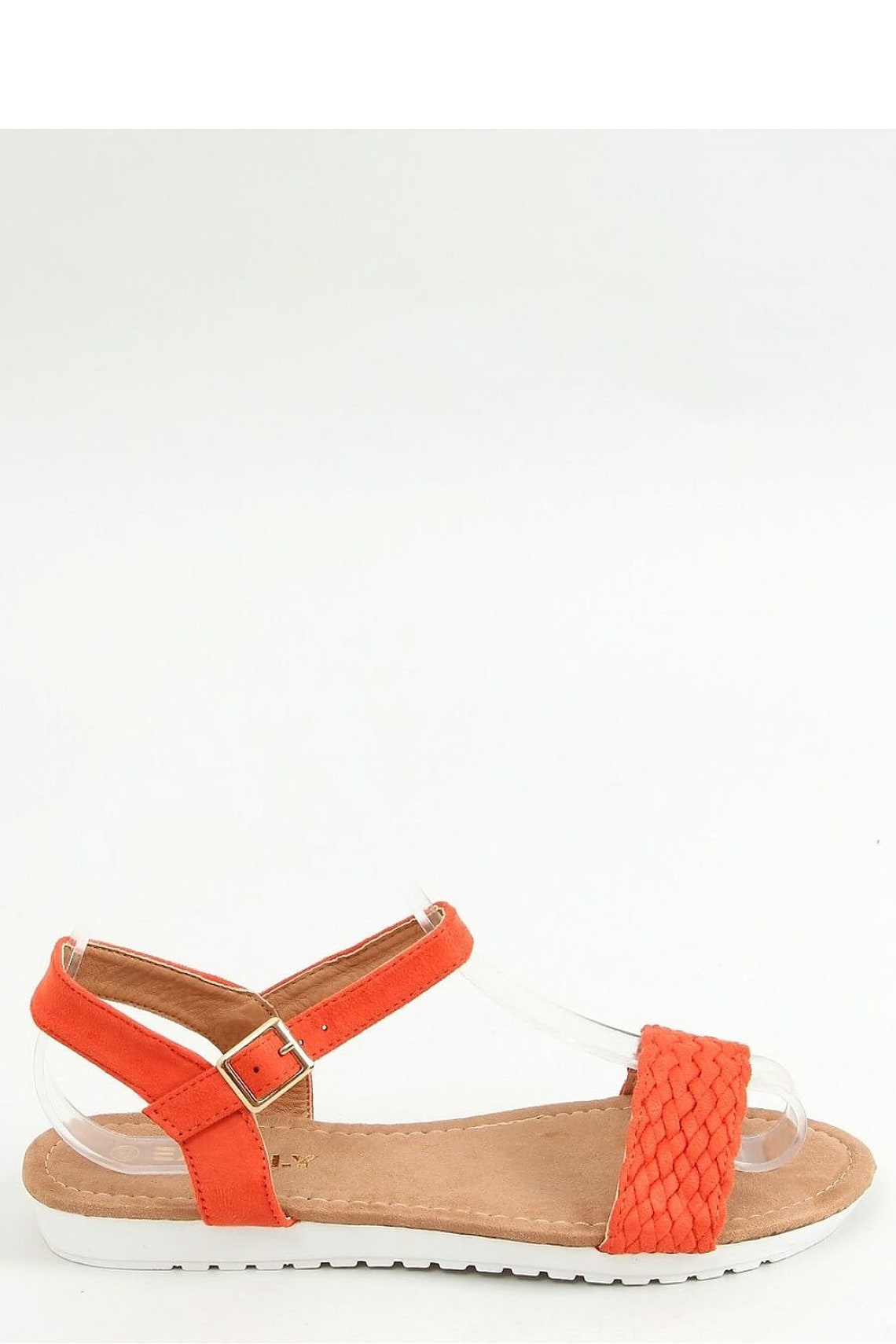 orange gladiator sandals