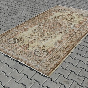 5x9 Oushak Rug,5x9 Area Rug,Living Room Rug,Bedroom Rug,5x9 Vintage Rug,5x9 Turkish Rug,Bohemian Rug,Boho Rug,Handmade Rug,Floor Rug,S-865