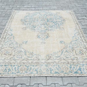 Area Rug,Turkish Rug,Vintage Rug,Wool Rug,Handmade Rug,Bedroom Rug,Kids Rug,Custom Rug,Oriental Rug,Living Room Rug,5x7 Rug,Rugs, S-2617