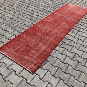 2x9 Runner Rug,Turkish Runner Rug,Oushak Runner Rug,Vintage Rug,Kitchen Rug,Runner Rug,Handmade Rug,Floor Rug,Entry Rug,2x9 Wool Rug,B-1185