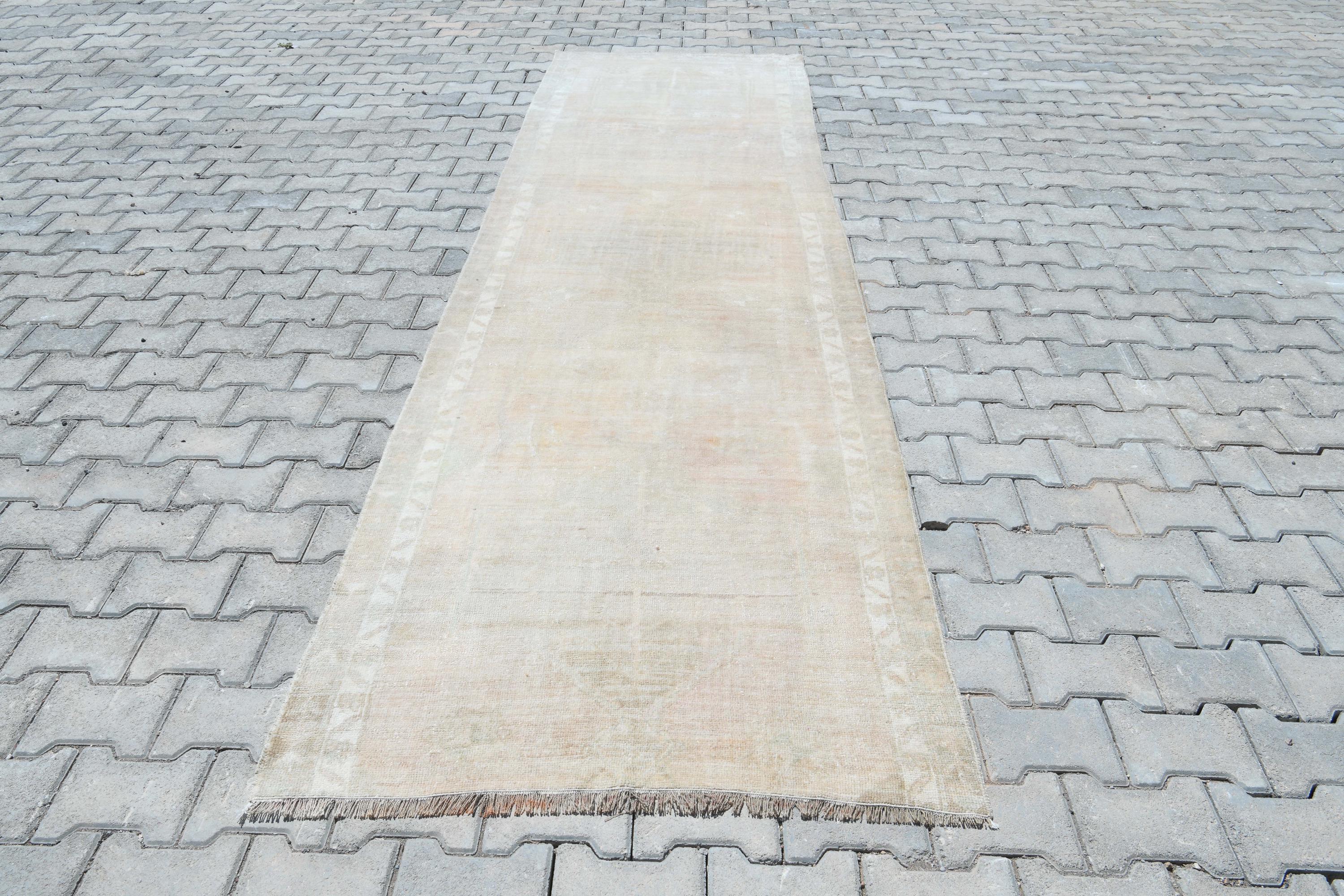 Hallway Rug,Kitchen Rug,Wool Runner Rug,Turkish Runner Rug,Oushak Runner Rug,Vintage Runner Rug,Handmade Rug,Custom Rug,Anatolian Rug,B-3312