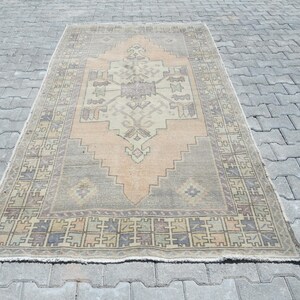 Oushak Rug,Wool Rug,Handmade Rug,Turkish Rug,Area Rug,Anatolian Rug,Neutral Rug,Custom Rug,Vintage Rug,5x9,5x9 Area Rug,5x9 Rug,Rugs, A-1644