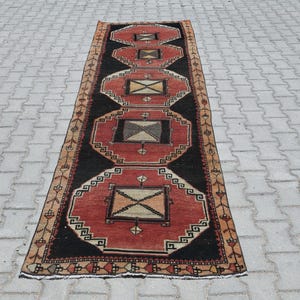3x11 Runner Rug,3x11 Hallway Rug,3x11 Entry Rug,3x11 Oushak Rug,Anatolian Rug,3x11 Handmade Rug,Kitchen Rug,Living Room Rug,B-3056