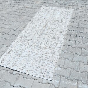 Turkish Runner Rug,3x7 Runner Rug,Turkish Rug,Christmas Gift Rug,3x7 Vintage Rug,Runner Rug,Kitchen Rug,Pale Rug,Entry Rug,3x7 Rug,B-2974