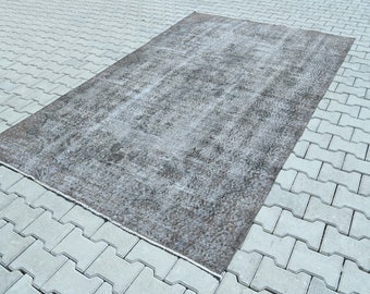 Handmade Rug,Wool Area Rug,Oushak Rug,Turkish Rug,Vintage Rug,Living Room Rug,Handwoven Rug,Oushak Area Rug,Home Decor,Hand Knotted,S-2287
