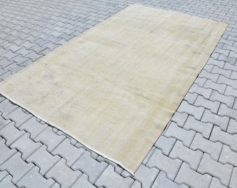 Oushak Rug,6x9 Rug,Turkish Rug,6x9 Vintage Rug,Oushak Wool Rug,6x9 Turkish Rug,Bohemian Rug,6x9 Oushak Rug,Living Room Rug,BedroomRug,S-2229