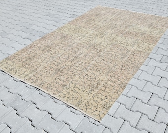 5x8 Area Rug,Rug For Bedroom,Turkish Rug,Soft Rug,5x8 Rug,Anatolian Rug,Boho Rug,Living Room Rug,Vintage Rug,Oushak Rug,Wool Rug,S-2019