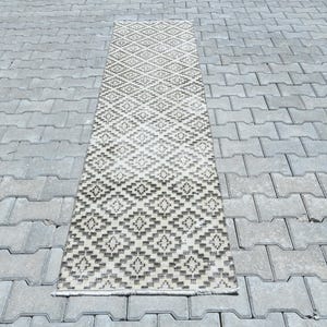 Runner Rug,Wool Runner Rug,Hallway Rug,Entry Rug,Turkish Runner Rug,Oushak Runner Rug,Vintage Runner Rug,Custom Rug,Anatolian Rug,Rug,B-3078