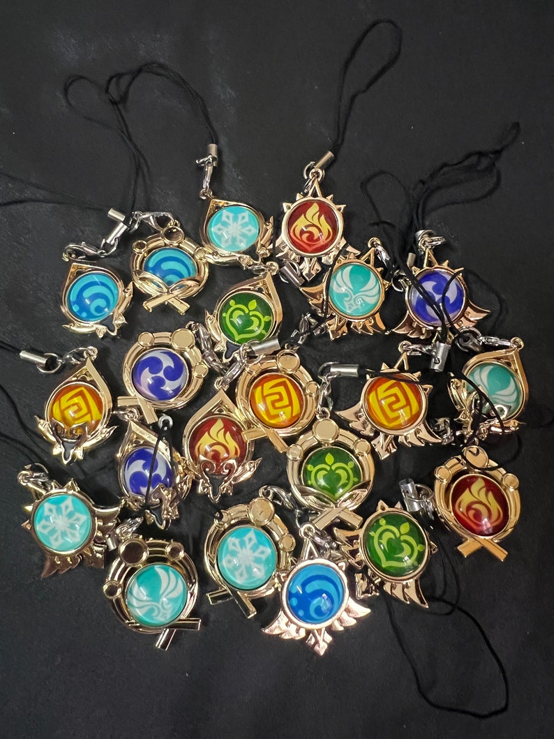 Genshin Impact Vision Phone Charm Sumeru Vision Charm Etsy