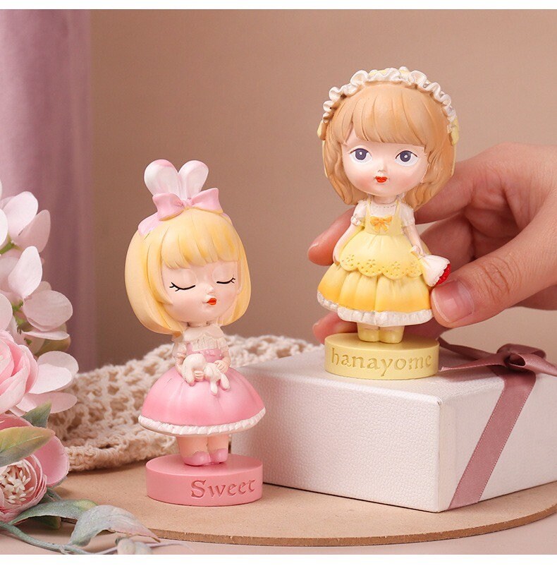 Cute Girl Figurine Gift For Her Doll Gifts For Kids Baby Etsy