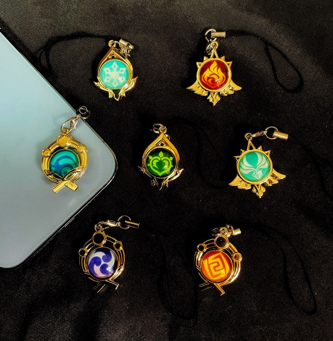 Genshin Impact Vision Phone Charm Sumeru Vision Charm Etsy