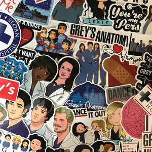 Carina De Luca /'Straight Man Stupidity/' Greys Anatomy Sticker