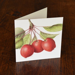 Crab Apples greeting card