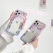 Star Kirby's Dream Land Bunny Clear Phone Case,Pastel Pink Card Holder Full Protection Soft TPU Case iphone 12 11 pro max X XS XR 7 8 Plus 