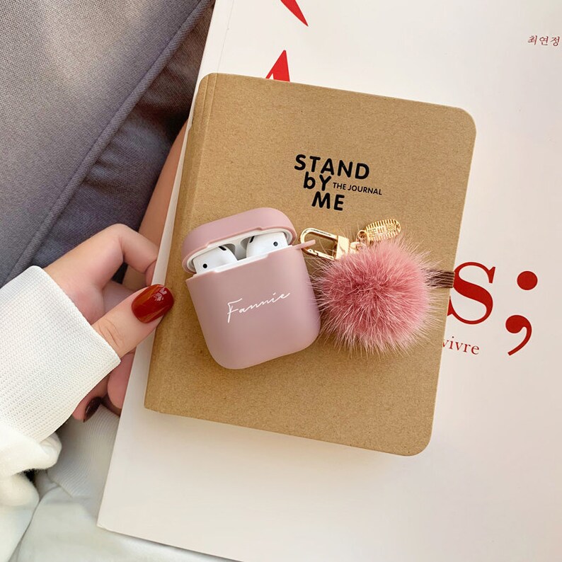 Customized Personalization AirPods Pro /& AirPods 12 Protective Silicone Cover Case Full Protection Decor Shockproof Charging Case Cover
