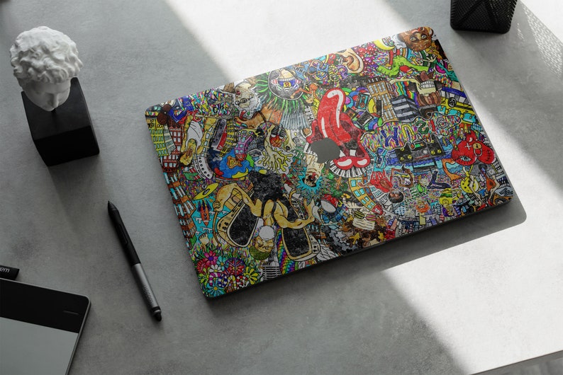 Street Art Graffiti Brick Customisable MacBook Skin Macbook air Skin MAcbook decal Macbook pro Decal Macbook sticker Air Sticker Vinyl