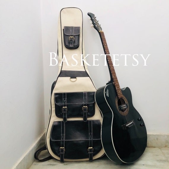 Canvas guitar case deals