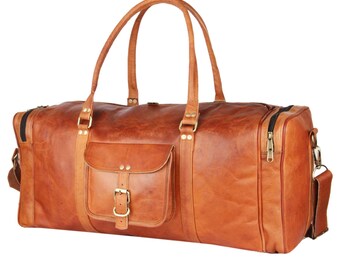 Leather Duffle Bag Leather Weekend Bags, Duffel Bag Women Leather Duffle holdall, Leather Duffel Man Overnight Bag, sale, Basketetsy