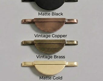 Brushed Gold Minimalist Cabinet Handles: Nordic Solid Dresser Knobs (3.78"/96 mm) with Matte Black and Vintage Bronze Colors