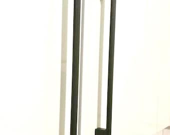Matte Black Zinc Alloy Cabinet Handle: Modern Drawer Pull