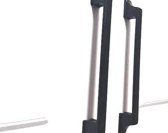 Matte Black Modern Solid Bar Handle in Zinc Alloys for Cabinets, Dresser Knob, Pull for Drawers, Kitchen Cabinet Knobs, Wardrobe Handles