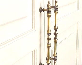 Brushed Vintage Bronze Solid Bar Handle in Zinc Alloys, Cupboard Hardware, Drawer Pull, Dresser Knob, Polished Cabinet and Wardrobe Handles