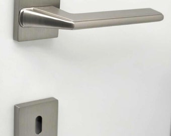 A Pair of Premium Design Highest Quality Door Lever Handle, Modern Door Knobs, Interior Door Handle in Zinc Alloys, European Type of Handle