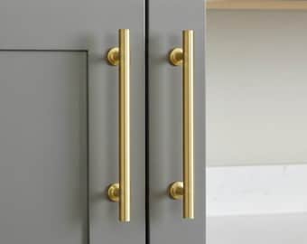 Modern Zinc Alloy T Bar Handle: Cabinet & Drawer Pull