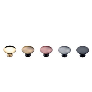 Zinc Alloy Cabinet Knobs - 5 Piece Set - Dresser Drawer Pulls