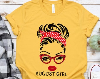 August Birthday Etsy