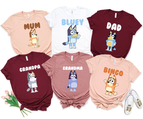 bluey grandpa shirt