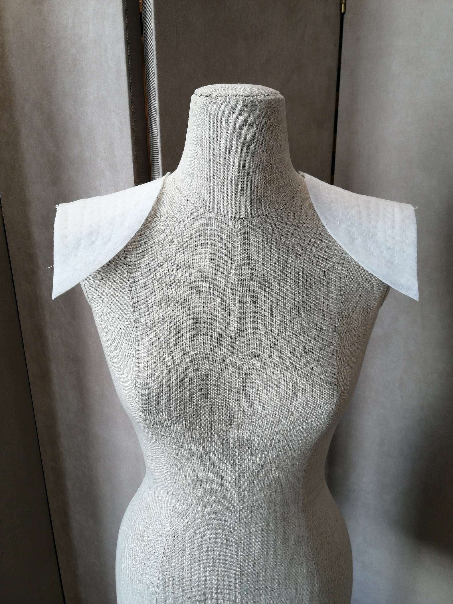 Classic shape high quality shoulder pads for gents or ladies Etsy