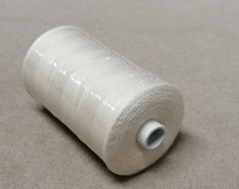 Basting cotton thread for tailoring, 1200 meter roll, tacking, tailor tacking, basting